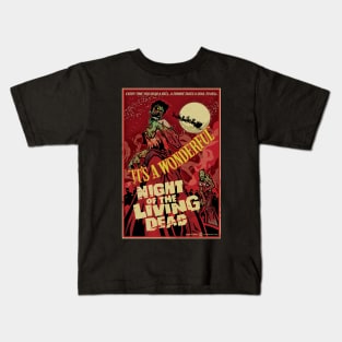 It's A Wonderful Night of The Living Dead Kids T-Shirt